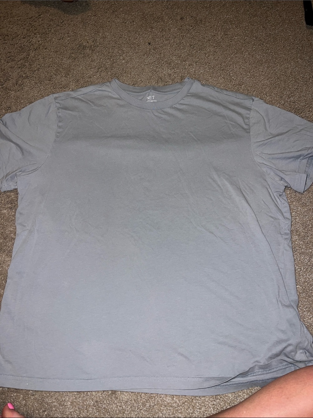 H&M White Short Sleeve Crew T-Shirt